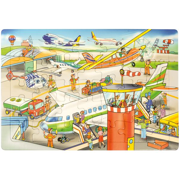 Puzzle Flughafen, 35 Teile